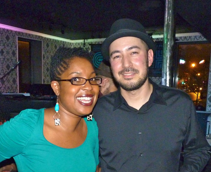 ThatKellieGirl and the talented Mark de Clive Lowe