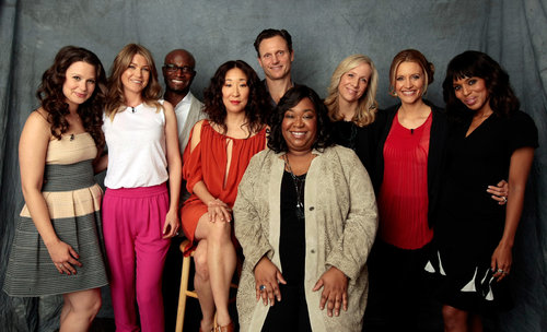 TV Powerhouse Shonda Rhimes- (center) screenwriter, director and producer